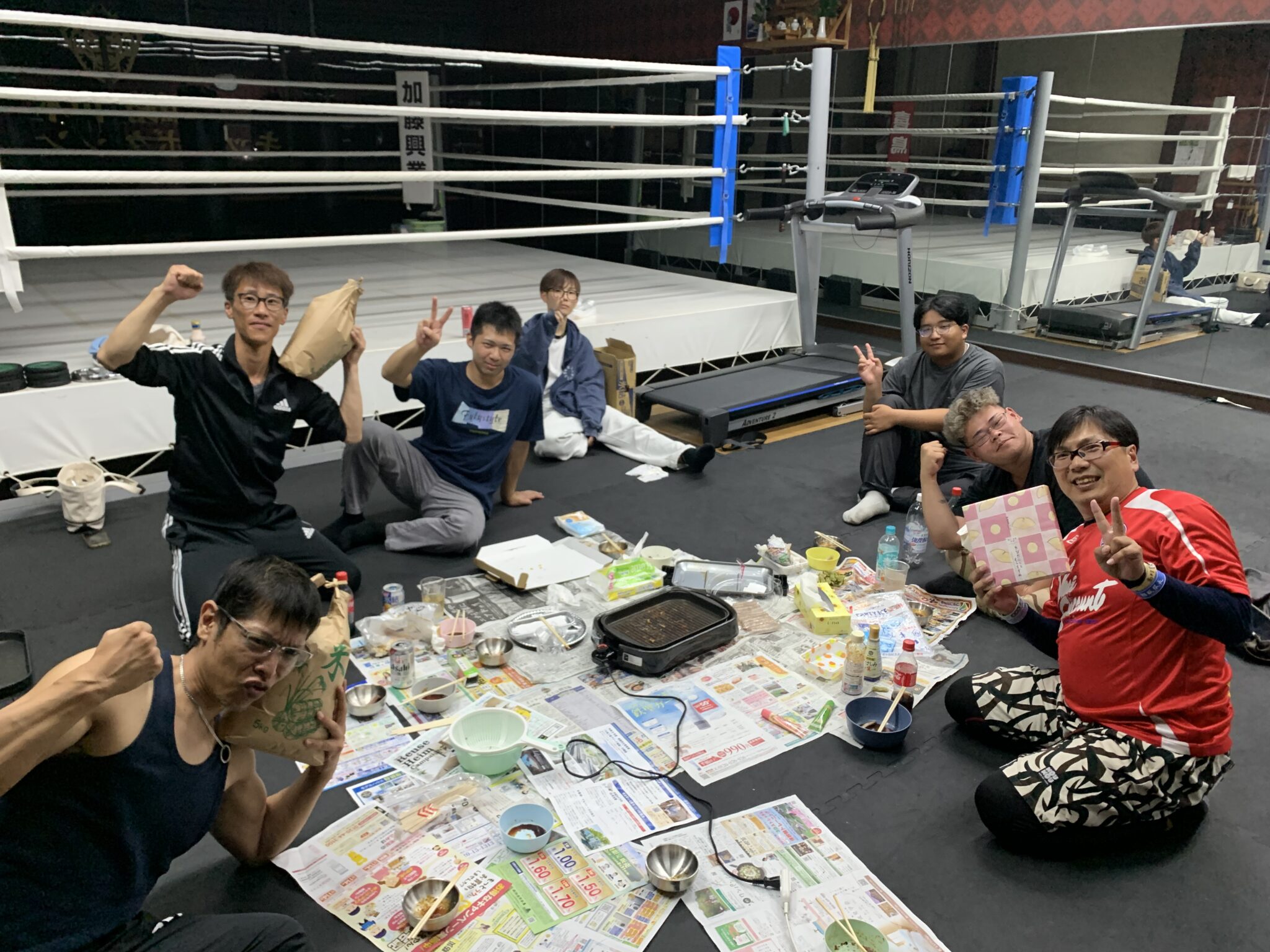 姫路山本ジム合同食事会