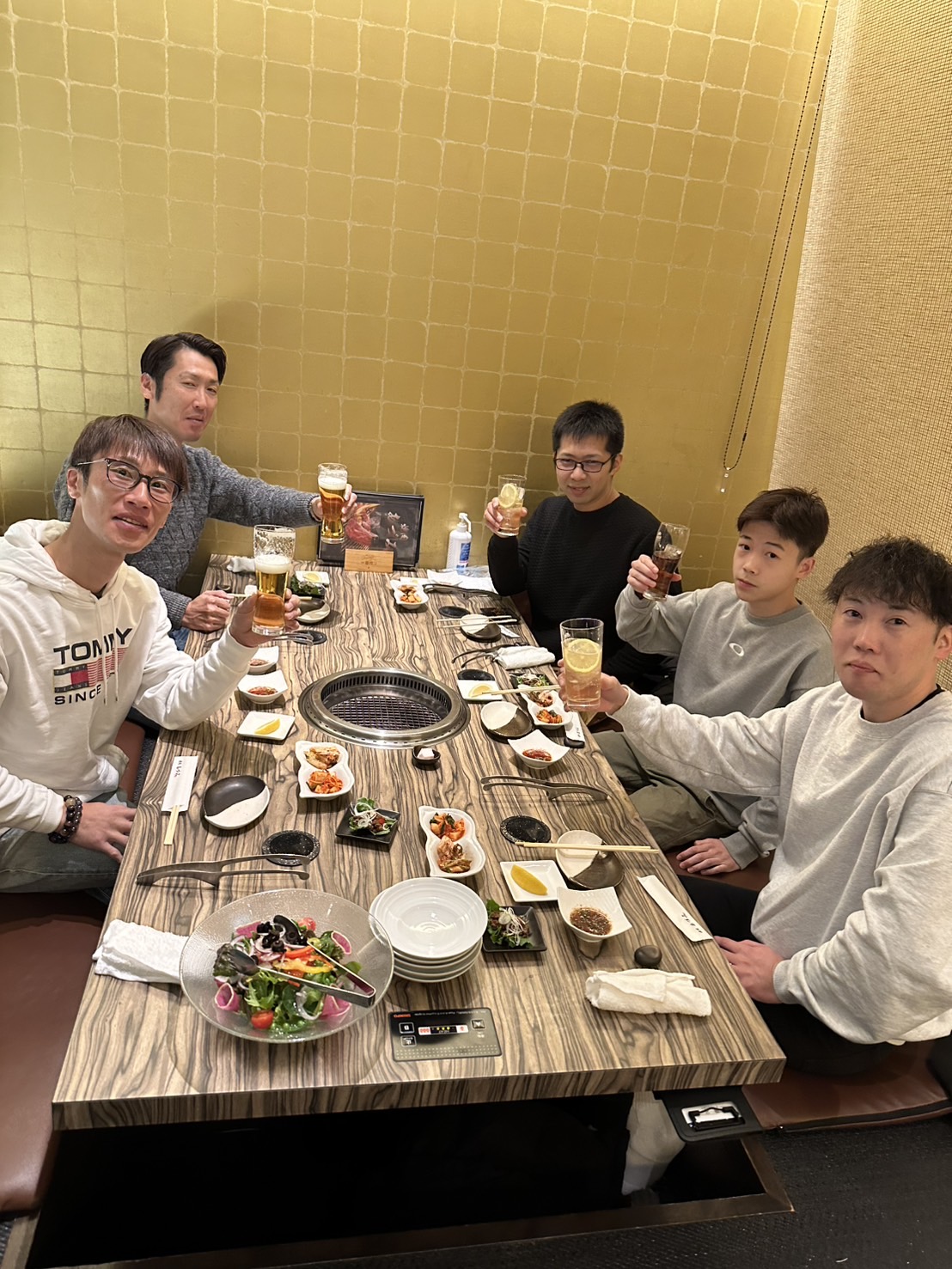 ジム応援スポンサー様との食事会