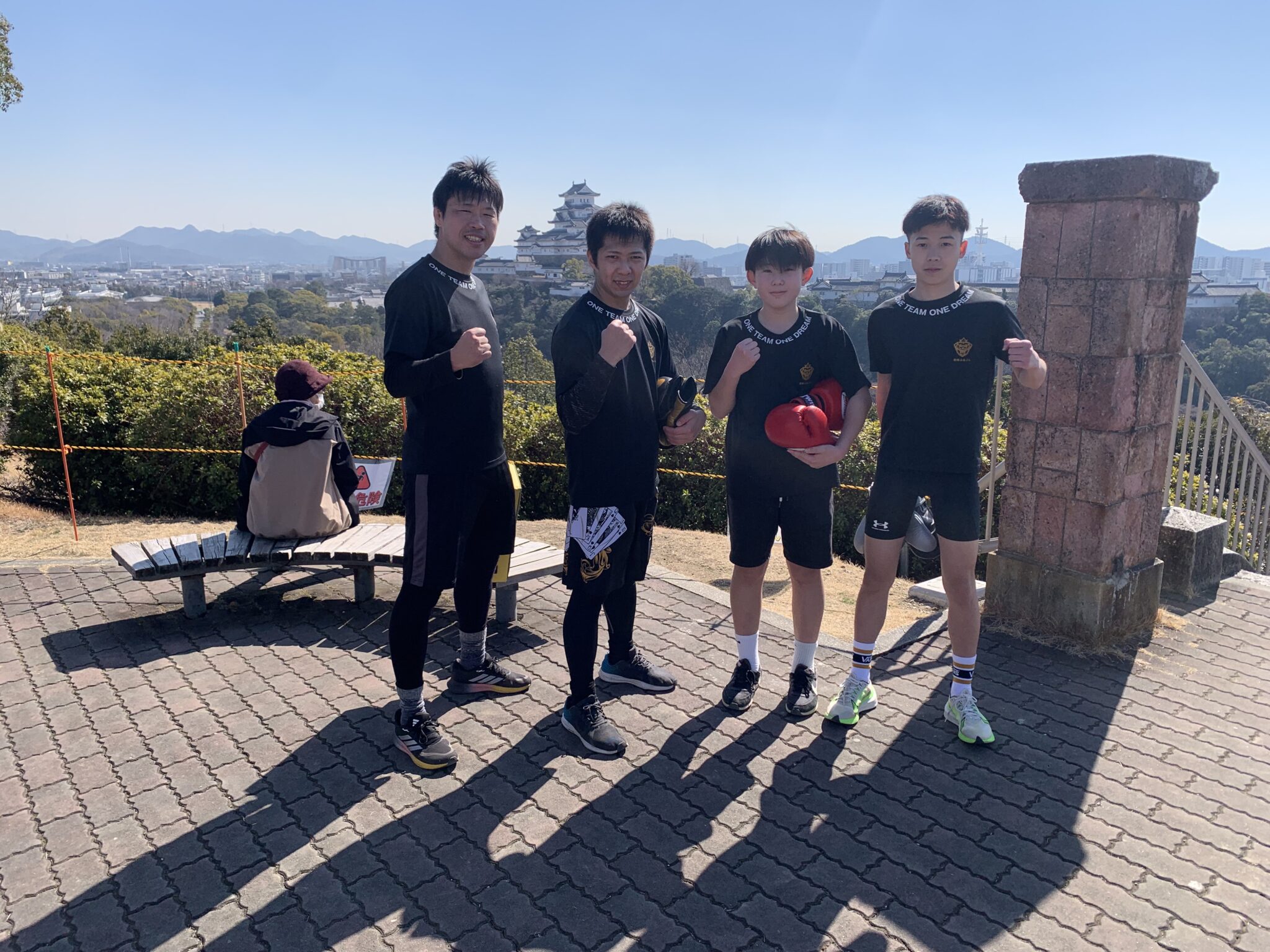 日曜野外練習会。